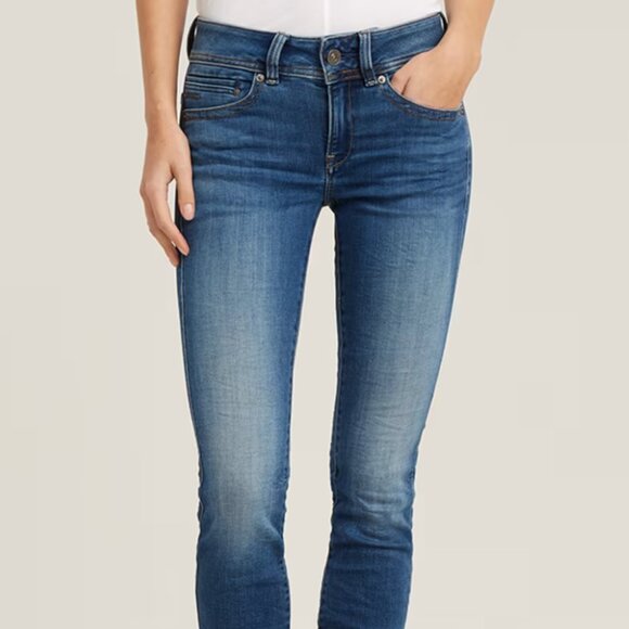 G-STAR Midge Saddle Straight Jeans - Picture 1 of 10